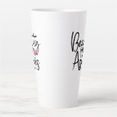 灰の美しい大規模ラテマグカップ17 oz. カフェラテマグ (正面)