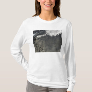 灰の羽毛4の衛星眺め Tシャツ