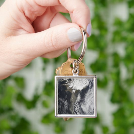 灰の雲 キーホルダー (手)