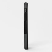 灰の黒いアコースティックギター Case-Mate iPhoneケース (裏面/左)