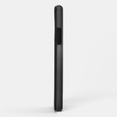 灰の黒いアコースティックギター Case-Mate iPhoneケース (裏面/右)
