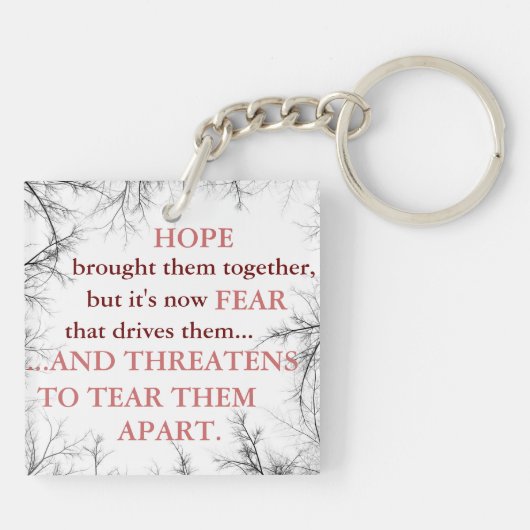 灰のkeychainから キーホルダー (裏面)