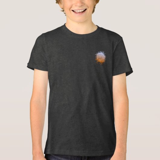 灰よ、オーロラへ トライブレンドＴシャツ (正面)