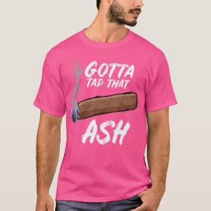 灰を落とせ シガー喫煙 Tシャツ
