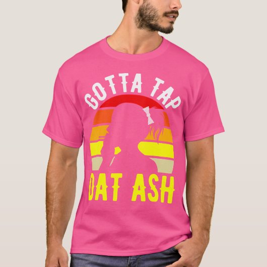 灰を落とせ シガー Tシャツ (正面)