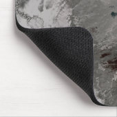 灰分の多い梅が立つ マウスパッド (コーナー)