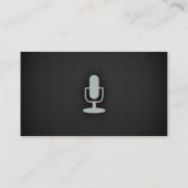 灰灰色マイク 名刺 (裏面)