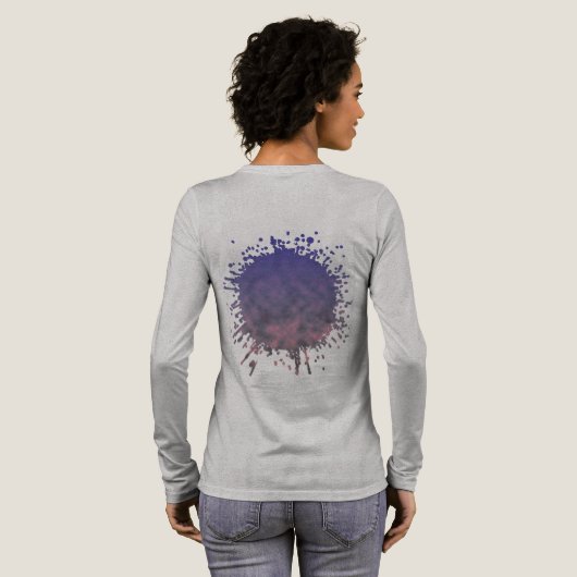 灰燼の残光 トライブレンドＴシャツ (背面全体)