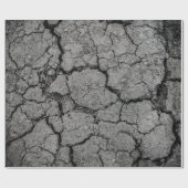 灰白土干ばつ乾燥 ラッピングペーパー (フラット)