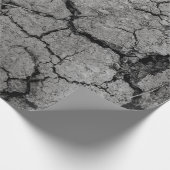 灰白土干ばつ乾燥 ラッピングペーパー (角)