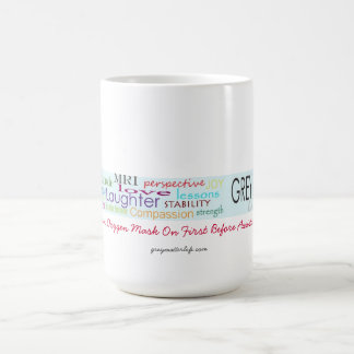 灰白質の生命マグ コーヒーマグカップ