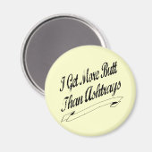 灰皿よりもお尻が多い マグネット (正面/裏面)