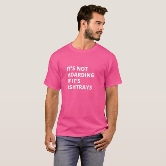 灰皿コレクもしタじゃない Tシャツ (正面フル)