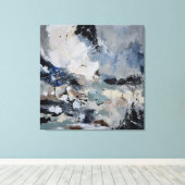 灰石 キャンバスプリント (インサイチュ (ウッドフロア))