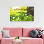 灰美しい キャンバスプリント (インサイチュ (リビング))