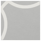 灰色および白く幾何学的なパターン ファブリック (クローズアップ)