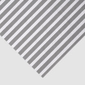 灰色および白のストライプ 薄葉紙 (詳細)
