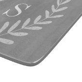 灰色および白のリースのカスタムなまな板 カッティングボード (角)