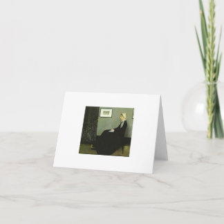 灰色および黒いメッセージカードのホイスラーの整理 カード