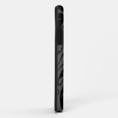 灰色および黒く飛んでいるな陰陽のドラゴン Case-Mate iPhoneケース (裏面/右)