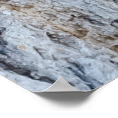 灰色お洒落リス ポスター (角)