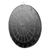 灰色から黒のグラデーションのダーツボード ダーツボード (正面右)