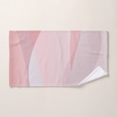 灰色がかった紫色のグラデーション抽象芸術名 バスタオルセット (ハンドタオル)