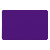 灰色がかった紫、ミュートされた紫、ラム酒 マグネット (横)