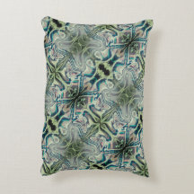 灰色がかった緑と緑がかったシアンのthroの繰り返し