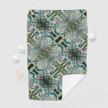 灰色がかった緑と緑がかったシアンのthroの繰り返し