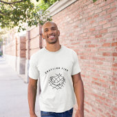 灰色がかった魚 Tシャツ