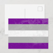 灰色がかった ポストカード (正面/裏面)