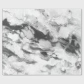 灰色で滑らかな灰色の大理石 ラッピングペーパー (フラット)