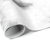 灰色で滑らかな灰色の大理石 ラッピングペーパー (ロールコーナー)