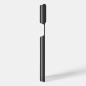 灰色と木炭の五ストライプ種類 iPhoneケース (右側面)