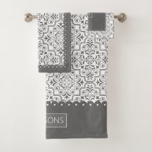 灰色と白のダマスクのパターン、鱗状縁ど