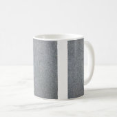 灰色と白の斑点のあるマグカップ コーヒーマグカップ (正面右)