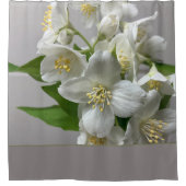 灰色と緑 シャワーカーテン (正面)