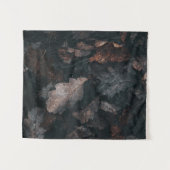 灰色と茶色の枯れ葉た タペストリー (正面(横))