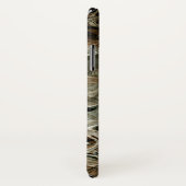 灰色と茶色の流れる大理石 Case-Mate iPhoneケース (裏面/右)