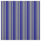 灰色と青の線の付いたパターン ファブリック (見本)