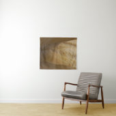 灰色と黄色の石 タペストリー (インサイチュ(横))