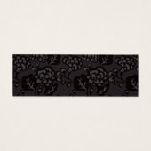 灰色と黒と鮮やか花はっきりした柄 (裏面)