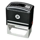 灰色と黒と鮮やか花はっきりした柄 セルフインキングスタンプ (商品)