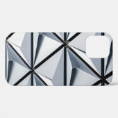 灰色と黒のデジタル壁紙 Case-Mate iPhoneケース (裏面 (横))