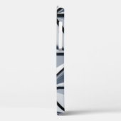 灰色と黒のデジタル壁紙 Case-Mate iPhoneケース (裏面 / 左)