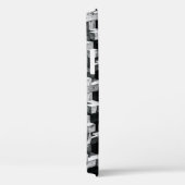 灰色と黒の十字 Case-Mate iPhoneケース (裏面 / 右)