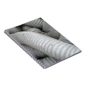 灰色と黒の布のソファ ノートブック (右側)