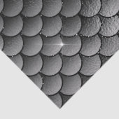 灰色と黒の魚の切りはかりで測離 薄葉紙 (詳細)