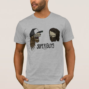 灰色によってすごい人 Tシャツ